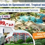 2 Übernachtungen im 4 Sterne Hotel + 1 Eintritt in das Tropical Island für 99€ pro Person